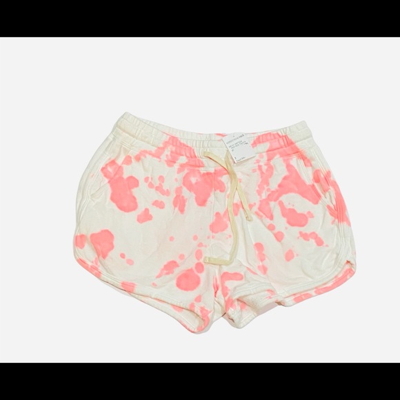 SUNDRY Tie Dye Dolphin Shorts Pop Peach Sundry Sz 3/Large NEW NWT RREG $106 - Picture 4 of 4